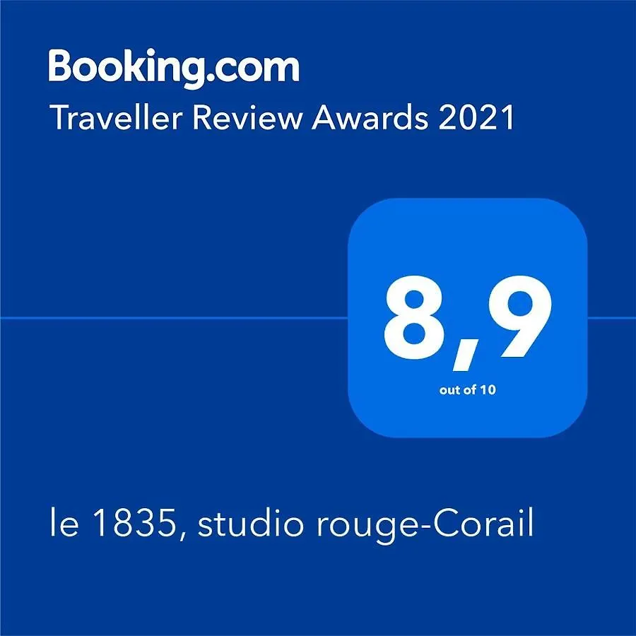 le 1835, studio rouge-Corail Moustiers-Sainte-Marie Appartement